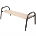 Aiapink Patio Park, pruun v./must v., 75 cm x 142 cm x 63 cm