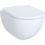 WC-pott, seinapealne Geberit Rimfree, kaanega, 355 mm x 510 mm