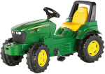 Kahjustatud pakendiga toode. Pedaaltraktor Rolly Toys John Deer 7930, kollane v./roheline v.