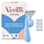 Raseerimiskomplekt Gillette Venus Intimate, 5 tk