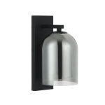 Valgusti seinale Light Prestige Elaris, E27, 1 x 15 W, hall v. / must v., 10 x 21 cm