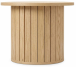 Kohvilaud Akord Furniture Factory Nubo, natūralus, 48 cm x 48 cm x 42 cm