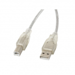 Juhe Lanberg USB-A - USB-B CA-USBA-12CC-0018-TR USB 2.0 A male, USB 2.0 B male, 1.8 m, l&auml;bipaistev v.