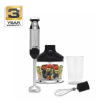 Saumikser Standart HB-2240T, must v./roostevaba teras v.
