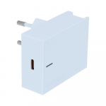 Adapter Swissten SW-SAM-SFC-W, USB-C, 120 cm, valge, 25 W