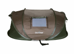 Kahekohaline telk Outliner RD-NT16-02, pruun v./roheline v., 240 cm x 145 cm x 95 cm