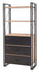 P&otilde;randariiul Kalune Design Cosmo Cortex, pruun v./must v., 180 cm x 35 cm x 90 cm