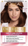 Juuksev&auml;rv L&rsquo;Or&eacute;al Paris Excellence Creme, natural dark copper mahogany brown, 4.54, 176 ml