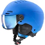 Suusakiivri ja prillide komplekt Uvex Rocket JR Visor, sinine v., 51-55 cm