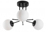 Valgusti lagi Opviq Daisy 147-AV3, E27, 3 x 40 W, must v.