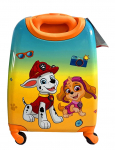 Laste kohver Nickelodeon Paw Control, kollane v./eriv&auml;rviline, 32 l, 32 x 23 x 48 cm