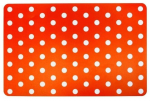 Lauamatt Asi Collection, 43.5 cm x 28 cm, Valge v./Punane v.