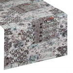 Piklik laudlina ristk&uuml;likukujuline Dorit, mitmev&auml;rviline, 35 x 140 cm