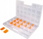 Korraldajad t&ouml;&ouml;riistadele Prosperplast KNO30204T, 19.5 cm x 29 cm x 3.5 cm, l&auml;bipaistev v./oranž v.