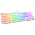 Juhtmega m&auml;nguklaviatuur Ducky One 3 Aura Cherry MX Blue, EN, valge v.