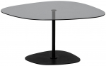 Kohvilaud Kalune Design Soho, must v./tumehall v., 85 cm x 67 cm x 40 cm