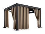 Paviljoni kardin ZMOC-03, 150 cm x 220 cm, tume beež v&auml;rv