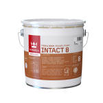 V&auml;rv, ustele/m&ouml;&ouml;bli jaoks Tikkurila Intact 8 A, matt, 2.7 l, valge v.