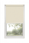 Ruloo Mini SV-02 SV-02, kreemjasvalge/h&otilde;bedane v. v&auml;lisilme, 115 cm x 150 cm