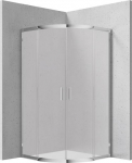 Du&scaron;ikabiin Deante Funkia KYP_653K, pool&uuml;mar, aluseta, 90 cm x 90 cm x 170 cm