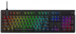 Juhtmega m&auml;nguklaviatuur HP HyperX Alloy Rise HyperX Red - Linear, Inglise (US), must v.