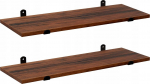 Seinariiul Songmics, pruun v., 1.5 cm x 20 cm x 60 cm