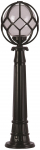 Vabalt seisev v&auml;lisvalgusti Opviq BSU-68155-BSY-B, 60W, E27, IP65, must v., 35 cm x 110 cm