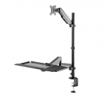 Monitorihoidik Neomounts DS90-325BL1, 17-32", 9 kg