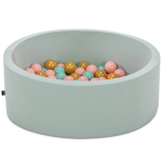 Pallimeri Kalune Design Bubble Pops, ⌀ 7 cm, kuldne v. m&uuml;nt (mint) v.