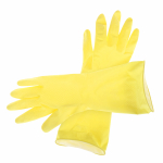 Kindad kummist 00993, kollane, S