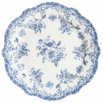 Taldrik magustoidu Homla Lourry, &Oslash; 19 cm, sinine v./valge v.
