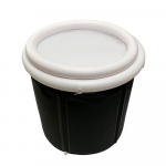 J&auml;&auml;vann, raamiga Master, must, 75 x 80 cm