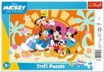 Pusle Trefl Mickey Mouse Curious Mickey 31433, 23 cm x 33 cm, 15 tk, mitmev&auml;rviline