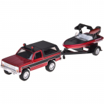 M&auml;ngumaastur paadiga Maisto Chevrolet K5 Blazer ZA5964, 1:64, punane