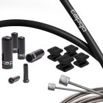 Edastuskaabel, komplekt Capgo Kevlar Shimano/Sram Road & MTB, roostevaba teras, must