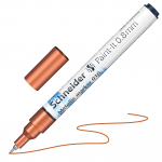 Tekstimarker Schneider Paint-lt 010, 0.8 mm, metall/vask