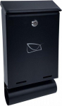 Postkast York SKL YORT 482, must v., 5.5 cm x 18 cm x 33 cm