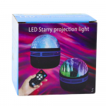 Seina- ja laeprojektor Lean Toys Starry, must v.