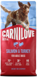 Kuiv koeratoit Carnilove Active Adult, kalkun/l&otilde;he, 12 kg