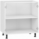 Karkass, alumise kapi jaoks Vento D-80/82, 52 cm x 80 cm, 82 cm, valge v.