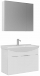 Vannitoa m&ouml;&ouml;bli komplekt Kalune Design Purus, valge v., 50 cm x 80 cm x 58 cm