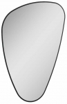 Peegel Elita Sharon Tri, valgustusega, rippuv, 68.5 cm x 95.5 cm, must v.