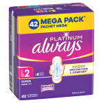 H&uuml;gieenisidemed Always Always Long Wing, 2, 42 tk