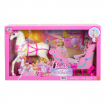 M&auml;nguhobune, vankriga Mattel Barbie Nutkracker JNH63, valge v./roosa v.