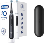 Kahjustatud pakendiga toode. Elektriline hambahari Oral-B iO Series 5 Duo, valge v./must v.