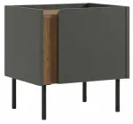 &Ouml;&ouml;kapp Kalune Design Lucile 632NRD1248, antratsiit v./tamm v./must v., 47.8 cm x 45.5 cm x 35 cm