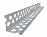 Perforeeritud nurk, alumiinium, 2500 mm x 24 mm x 24 mm