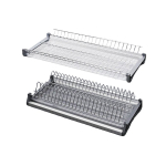 N&otilde;udekuivatusrest Rejs, 76.8 cm x 27.5 cm, metall, kroom v.