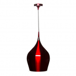 Valgusti rippuv Searchlight Vibrant, E27, 1 x 60 W, punane v.