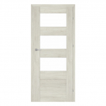 Siseukseleht Classen Alvaro M3, parempoolne, hall tamm, 203.5 x 84.4 x 4 cm